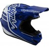 CAPACETE TROY LEE DESIGNS 2021 GP SILHOUETTE - NAVY / BRANCO CAPACETE TROY LEE DESIGNS 2021 GP SILHOUETTE - NAVY / BRANCO